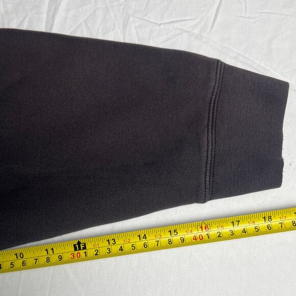 Vintage Hobokan Indians 29 Faded Black Pullover Crewneck Size Large - Picture 7 of 8